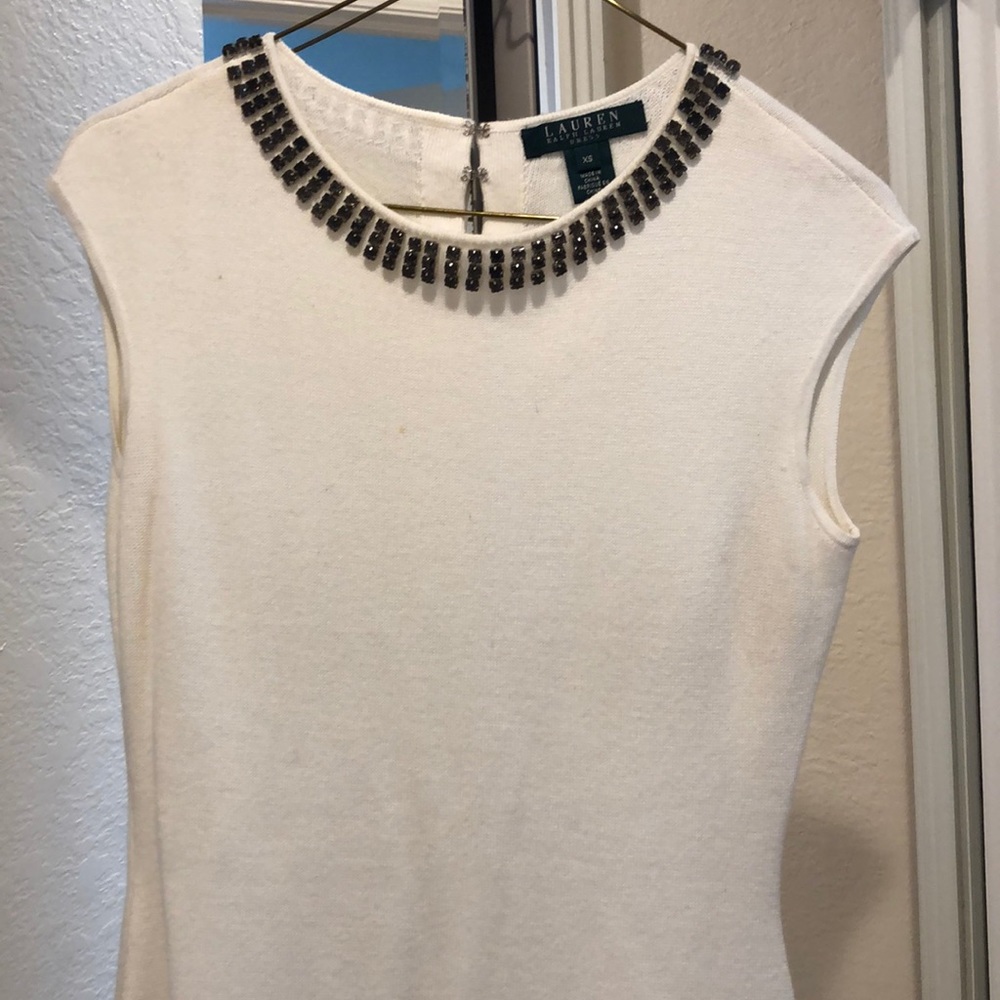 Ralph Lauren Off white dress